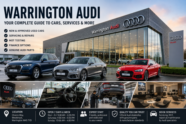 warrington audi